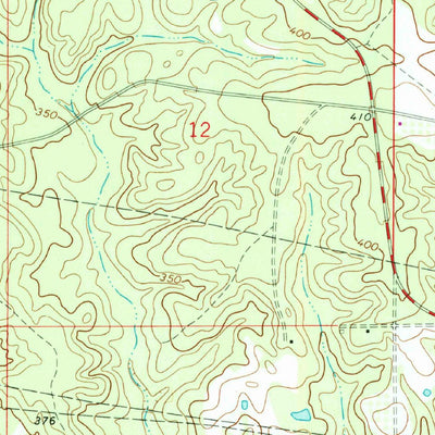 United States Geological Survey Baxterville, MS (1969, 24000-Scale) digital map
