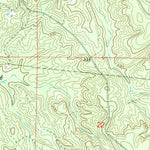 United States Geological Survey Baxterville, MS (1969, 24000-Scale) digital map