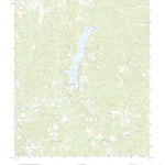 United States Geological Survey Baxterville NE, MS (2020, 24000-Scale) digital map