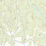 United States Geological Survey Baxterville NE, MS (2020, 24000-Scale) digital map