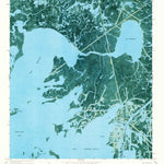 United States Geological Survey Bay Batiste, LA (1973, 24000-Scale) digital map