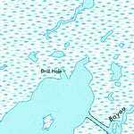 United States Geological Survey Bay Batiste, LA (1993, 24000-Scale) digital map