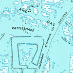 United States Geological Survey Bay Batiste, LA (1993, 24000-Scale) digital map