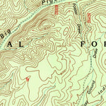 United States Geological Survey Bay Buck Peaks, NM (1995, 24000-Scale) digital map