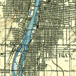 United States Geological Survey Bay City, MI (1919, 62500-Scale) digital map