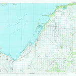 United States Geological Survey Bay City, MI (1984, 100000-Scale) digital map