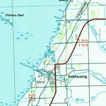 United States Geological Survey Bay City, MI (1984, 100000-Scale) digital map