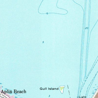 United States Geological Survey Bay City NE, MI (1967, 24000-Scale) digital map