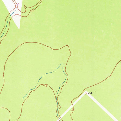 United States Geological Survey Bay City NE, TX (1952, 24000-Scale) digital map