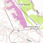 United States Geological Survey Bay City NE, TX (1952, 24000-Scale) digital map