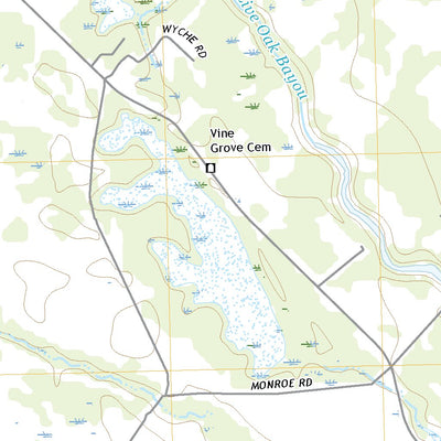 United States Geological Survey Bay City NE, TX (2022, 24000-Scale) digital map
