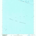 United States Geological Survey Bay Coquette, LA (1993, 24000-Scale) digital map