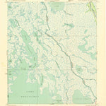 United States Geological Survey Bay Courant, LA (1935, 31680-Scale) digital map
