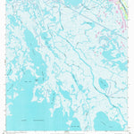United States Geological Survey Bay Courant, LA (1964, 24000-Scale) digital map