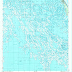 United States Geological Survey Bay Courant, LA (1998, 24000-Scale) digital map