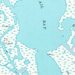United States Geological Survey Bay Dosgris, LA (1953, 24000-Scale) digital map