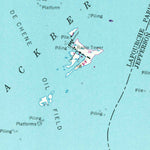 United States Geological Survey Bay Dosgris, LA (1953, 24000-Scale) digital map