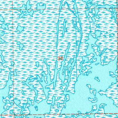 United States Geological Survey Bay Dosgris, LA (1994, 24000-Scale) digital map