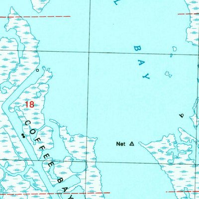 United States Geological Survey Bay Dosgris, LA (1998, 24000-Scale) digital map