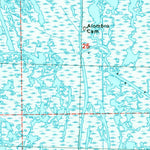 United States Geological Survey Bay Dosgris, LA (1998, 24000-Scale) digital map