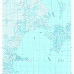 United States Geological Survey Bay L'Ours, LA (1998, 24000-Scale) digital map