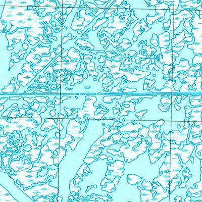 United States Geological Survey Bay L'Ours, LA (1998, 24000-Scale) digital map