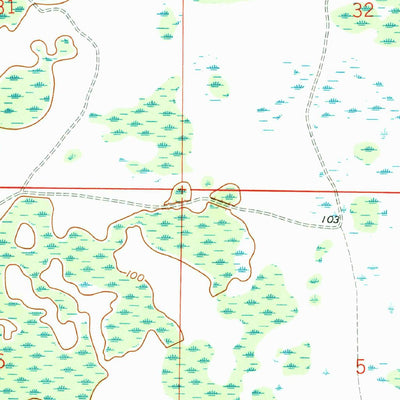 United States Geological Survey Bay Lake, FL (1984, 24000-Scale) digital map