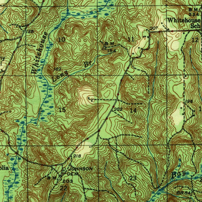 United States Geological Survey Bay Minette, AL (1943, 62500-Scale) digital map
