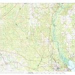 United States Geological Survey Bay Minette, AL-FL (1981, 100000-Scale) digital map