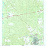 United States Geological Survey Bay Minette North, AL (1986, 24000-Scale) digital map