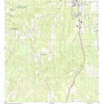 United States Geological Survey Bay Minette South, AL (1980, 24000-Scale) digital map