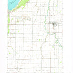 United States Geological Survey Bay Port East, MI (1970, 24000-Scale) digital map