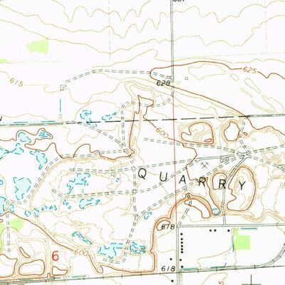 United States Geological Survey Bay Port East, MI (1970, 24000-Scale) digital map