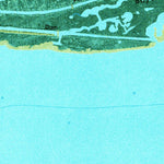 United States Geological Survey Bay Ronquille, LA (1973, 24000-Scale) digital map