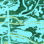 United States Geological Survey Bay Ronquille, LA (1973, 24000-Scale) digital map
