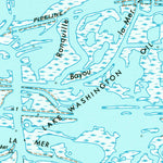 United States Geological Survey Bay Ronquille, LA (1993, 24000-Scale) digital map