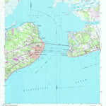 United States Geological Survey Bay Saint Louis, MS (1956, 24000-Scale) digital map