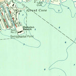 United States Geological Survey Bay Shore West, NY (1954, 24000-Scale) digital map