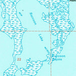 United States Geological Survey Bay Tambour, LA (1994, 24000-Scale) digital map