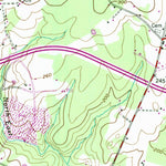 United States Geological Survey Bay View, MD-PA (1953, 24000-Scale) digital map