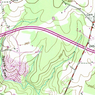 United States Geological Survey Bay View, MD-PA (1953, 24000-Scale) digital map