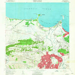 United States Geological Survey Bayamon, PR (1963, 20000-Scale) digital map