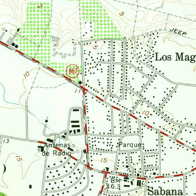 United States Geological Survey Bayamon, PR (1963, 20000-Scale) digital map