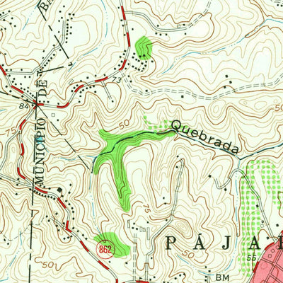 United States Geological Survey Bayamon, PR (1963, 20000-Scale) digital map