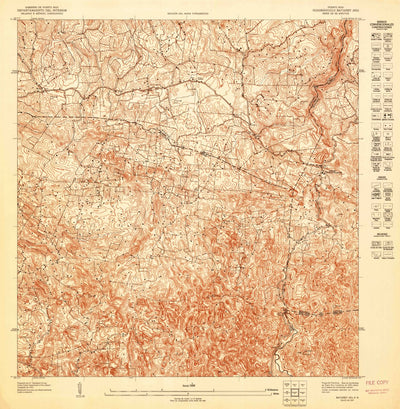 United States Geological Survey Bayaney NW, PR (1947, 10000-Scale) digital map