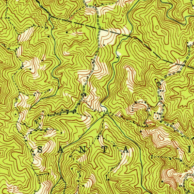United States Geological Survey Bayaney, PR (1952, 30000-Scale) digital map