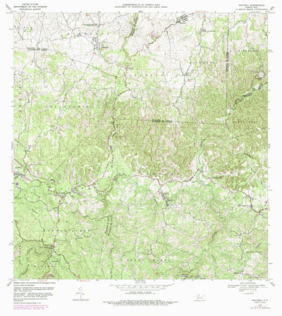 United States Geological Survey Bayaney, PR (1970, 20000-Scale) digital map