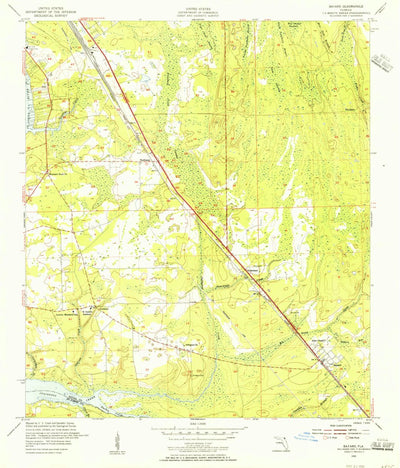 United States Geological Survey Bayard, FL (1952, 24000-Scale) digital map