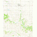 United States Geological Survey Bayard, IA (1971, 24000-Scale) digital map