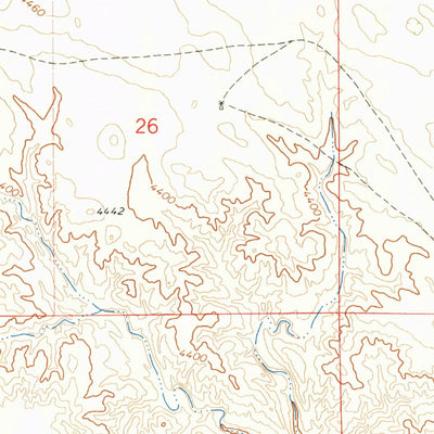 United States Geological Survey Bayard NE, NE (1965, 24000-Scale) digital map